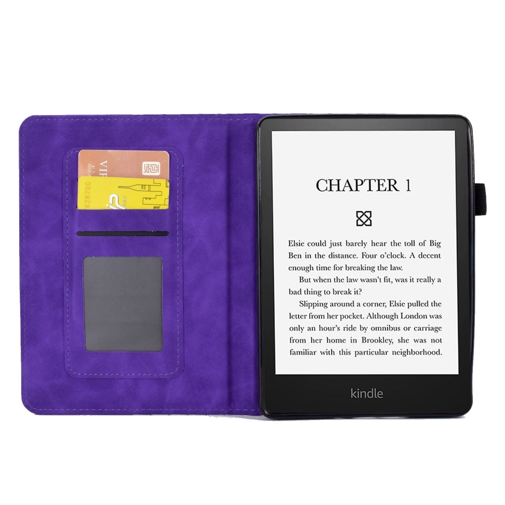 Card Slot Cover Amazon Kindle Paperwhite Signature Edition (2023) Purple