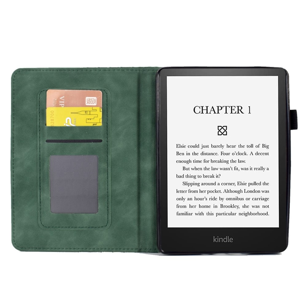 Card Slot Cover Amazon Kindle Paperwhite Signature Edition (2023) Green