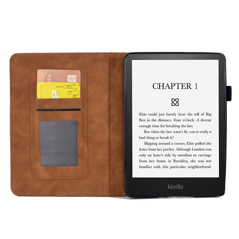 Card Slot Cover Amazon Kindle Paperwhite 11th gen (2021) Brown