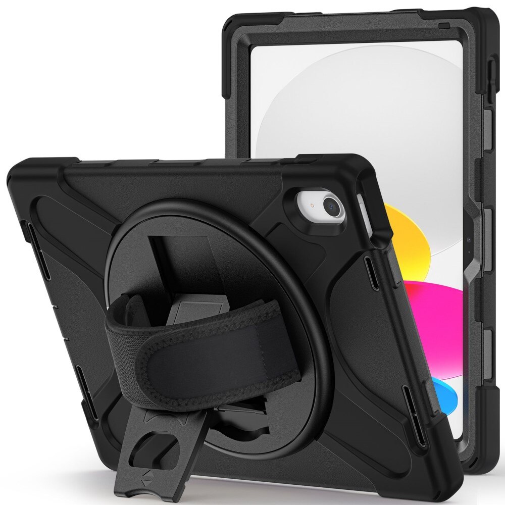 iPad 10.9 10th Gen (2022) Shockproof Hybrid Case Black