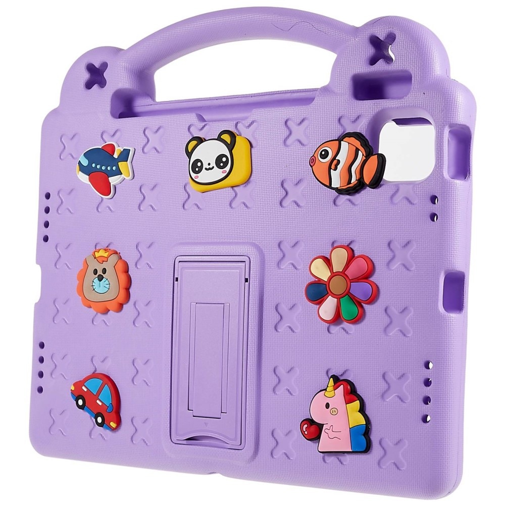 Kickstand Shockproof Case Kids iPad 10.9 10th Gen (2022) Purple