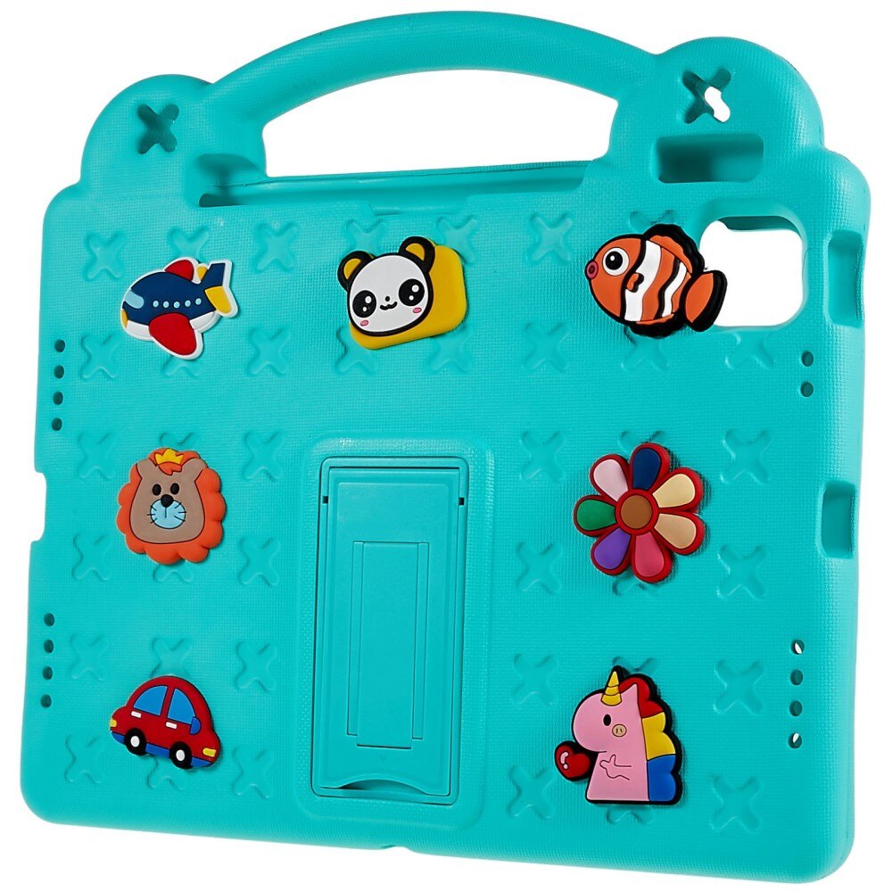 Kickstand Shockproof Case Kids iPad 10.9 10th Gen (2022) Turqoise