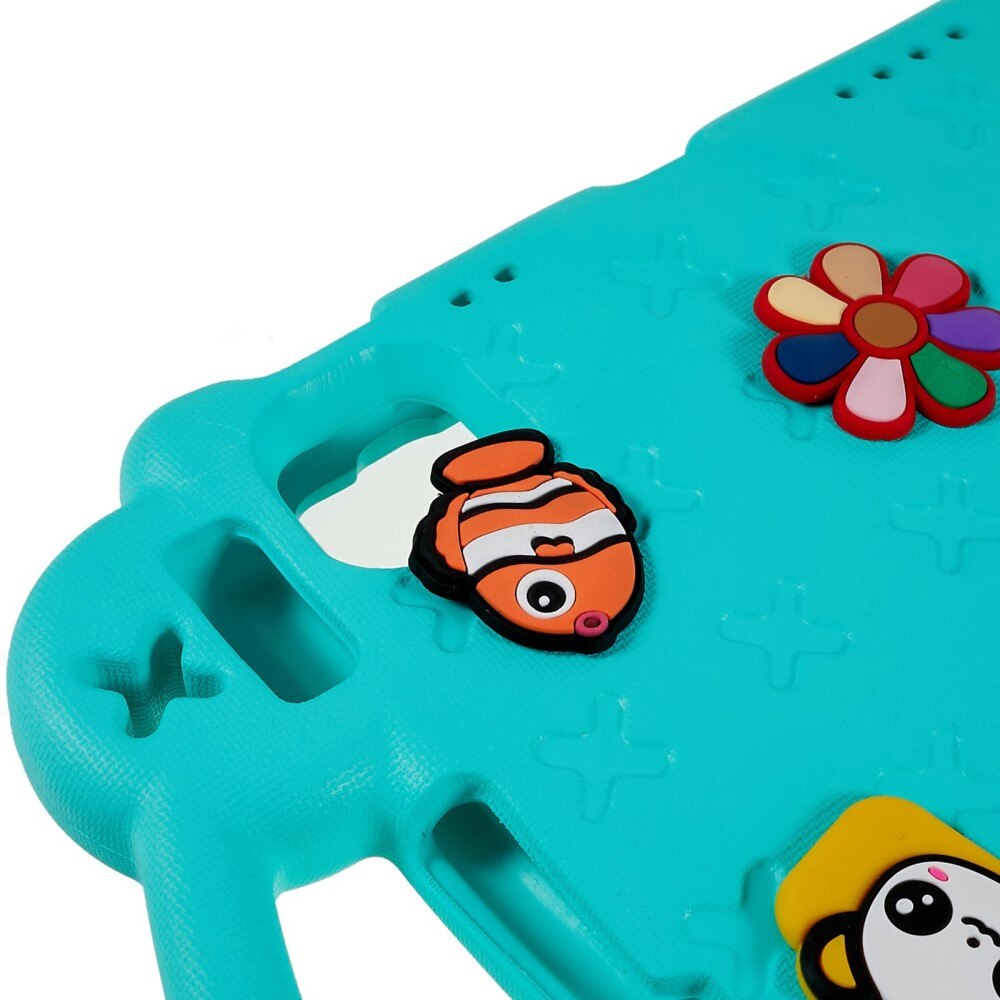 Kickstand Shockproof Case Kids iPad 10.9 10th Gen (2022) Turqoise