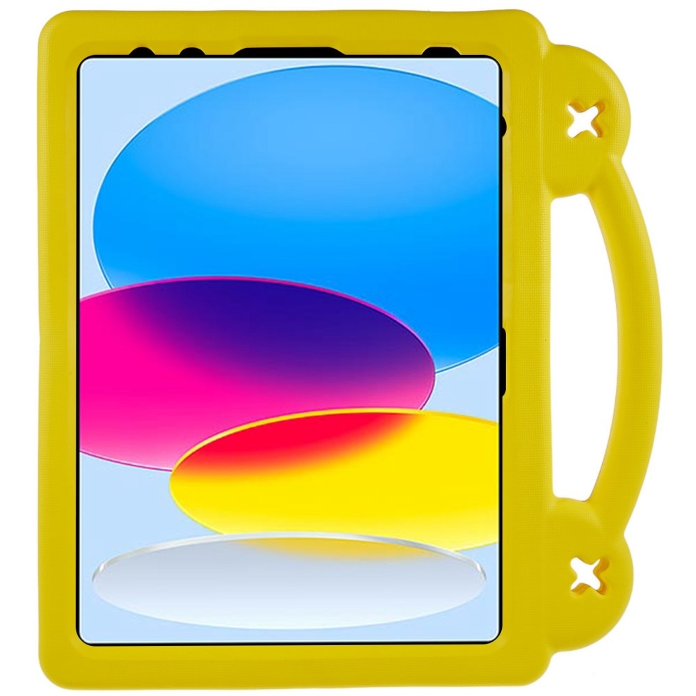 Kickstand Shockproof Case Kids iPad 10.9 10th Gen (2022) Yellow