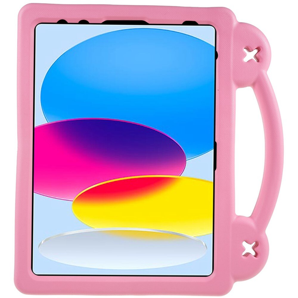 Kickstand Shockproof Case Kids iPad 10.9 2022 (10th gen) Pink