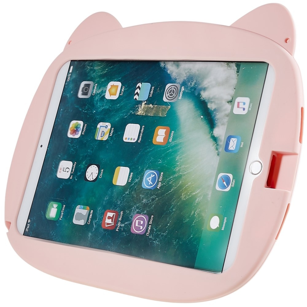 iPad 10.2 9th Gen (2021) Silicone Cover with Pig Design Pink