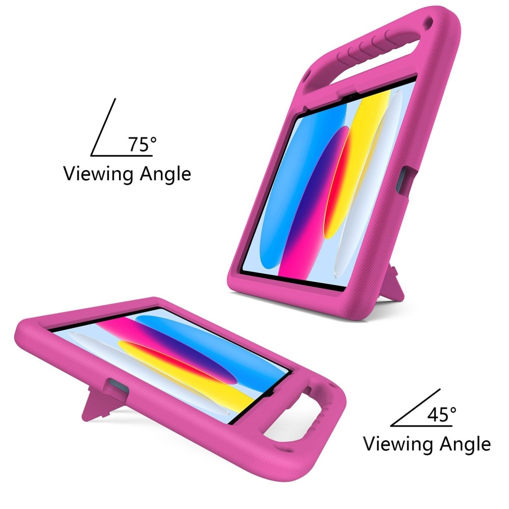 Case Kids with Handle iPad 10.9 10th Gen (2022) Pink