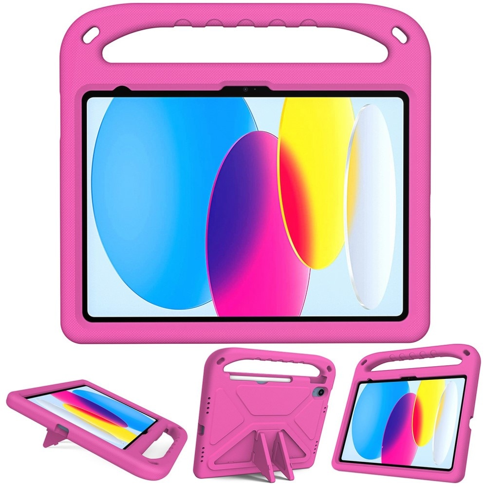 Case Kids with Handle iPad 10.9 10th Gen (2022) Pink