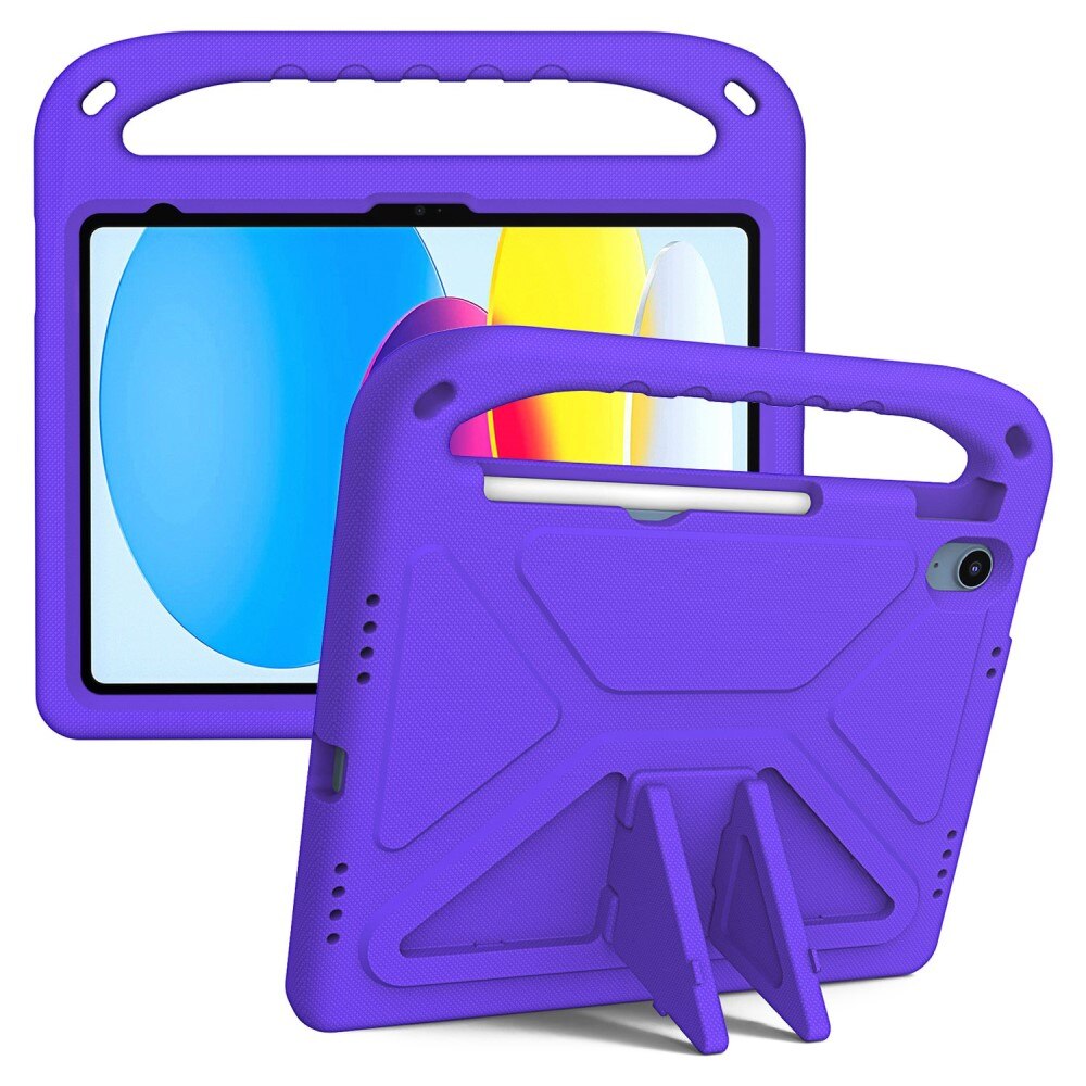 Case Kids with Handle Apple iPad 10.9 10th Gen (2022) Purple