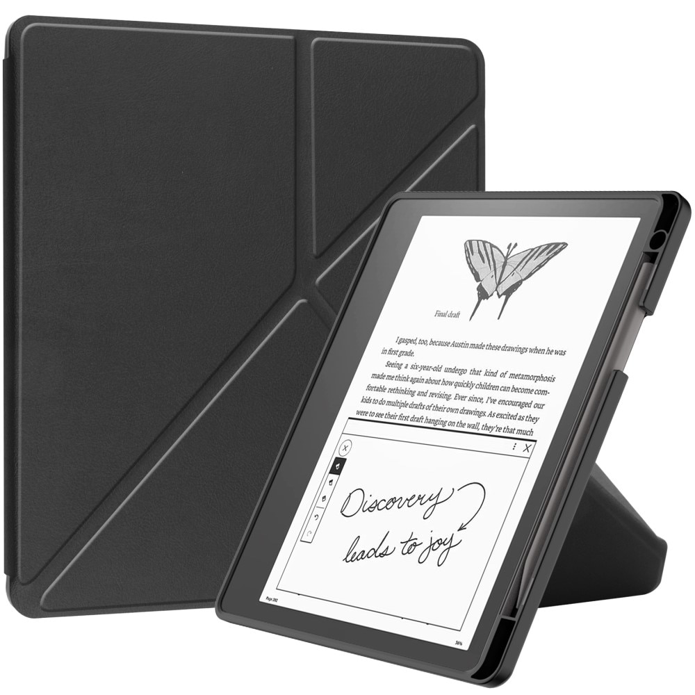 Book Cover Origami Amazon Kindle Scribe 10.2 Black