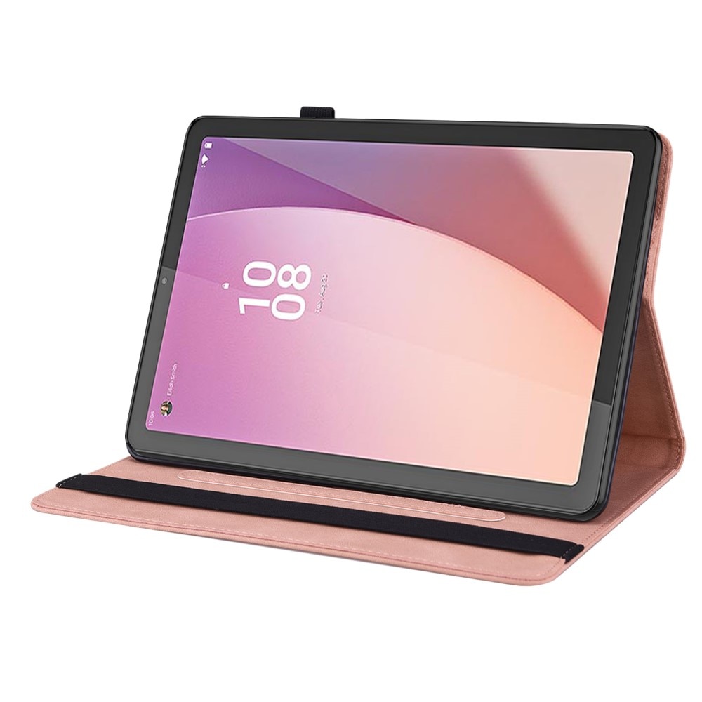 Lenovo Tab M9 Leather Cover Butterflies Pink