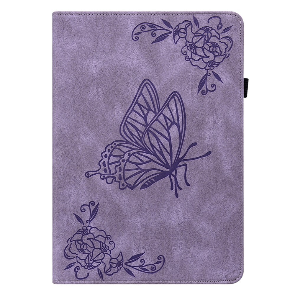 Xiaomi Pad 6 Pro Leather Cover Butterflies Purple