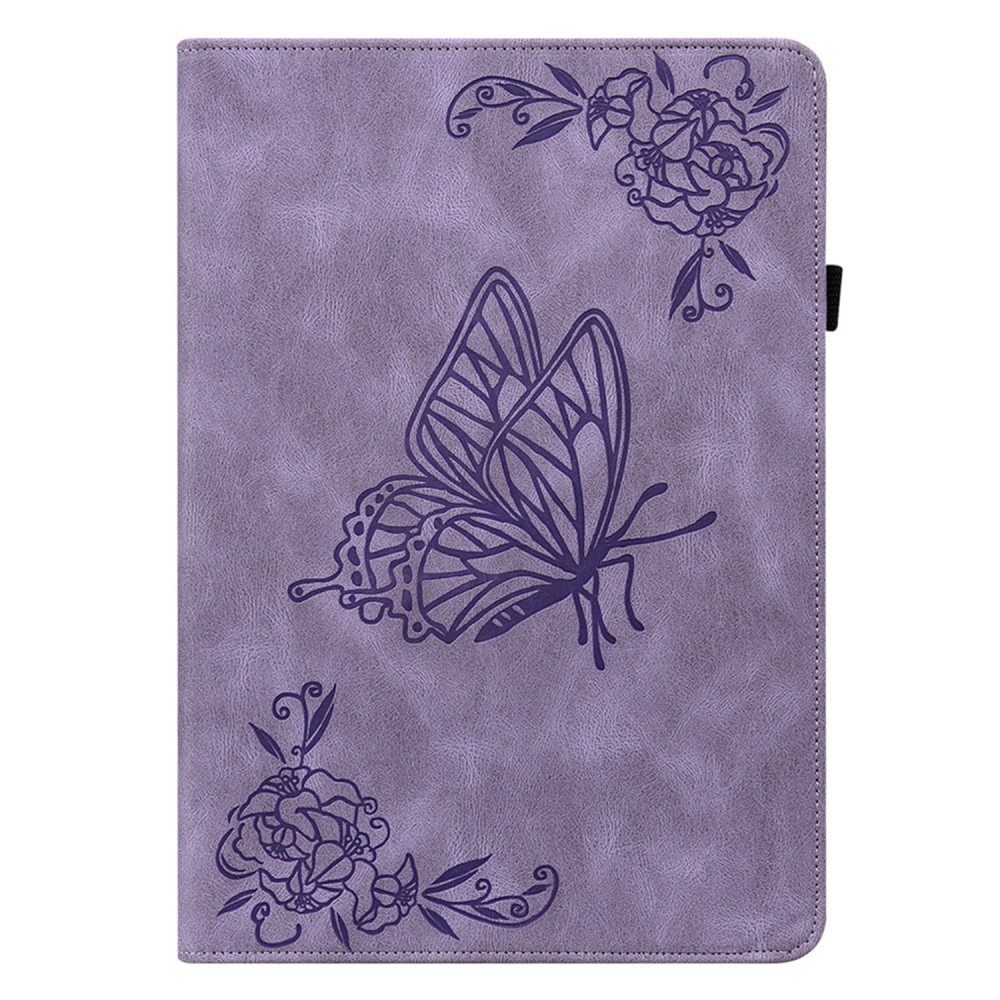 Xiaomi Pad 6 Leather Cover Butterflies Purple