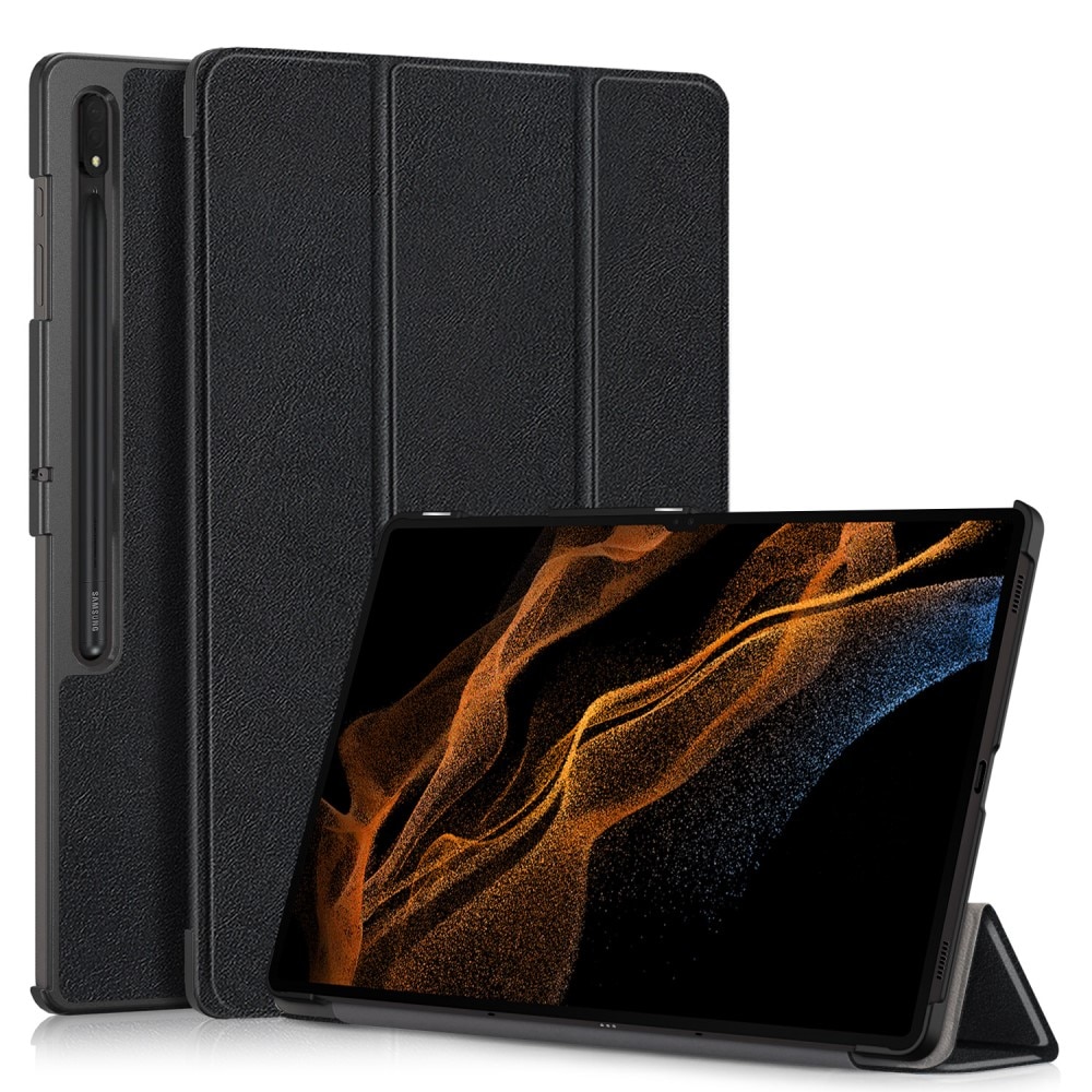 Samsung Galaxy Tab S9 Ultra Tri-Fold Cover Black