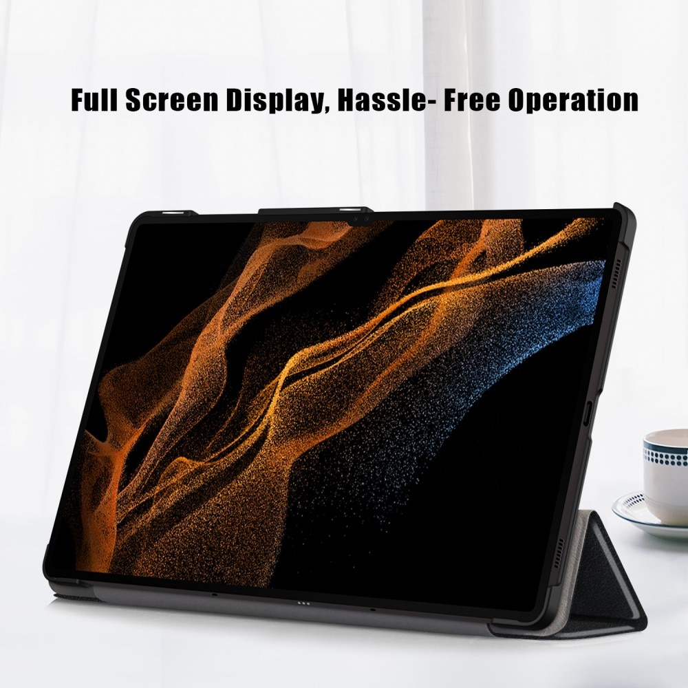 Samsung Galaxy Tab S9 Ultra Tri-Fold Cover Black