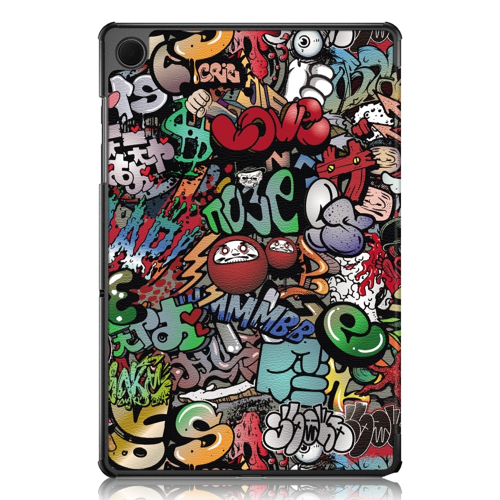 Samsung Galaxy Tab A9 Plus Tri-Fold Cover Graffiti