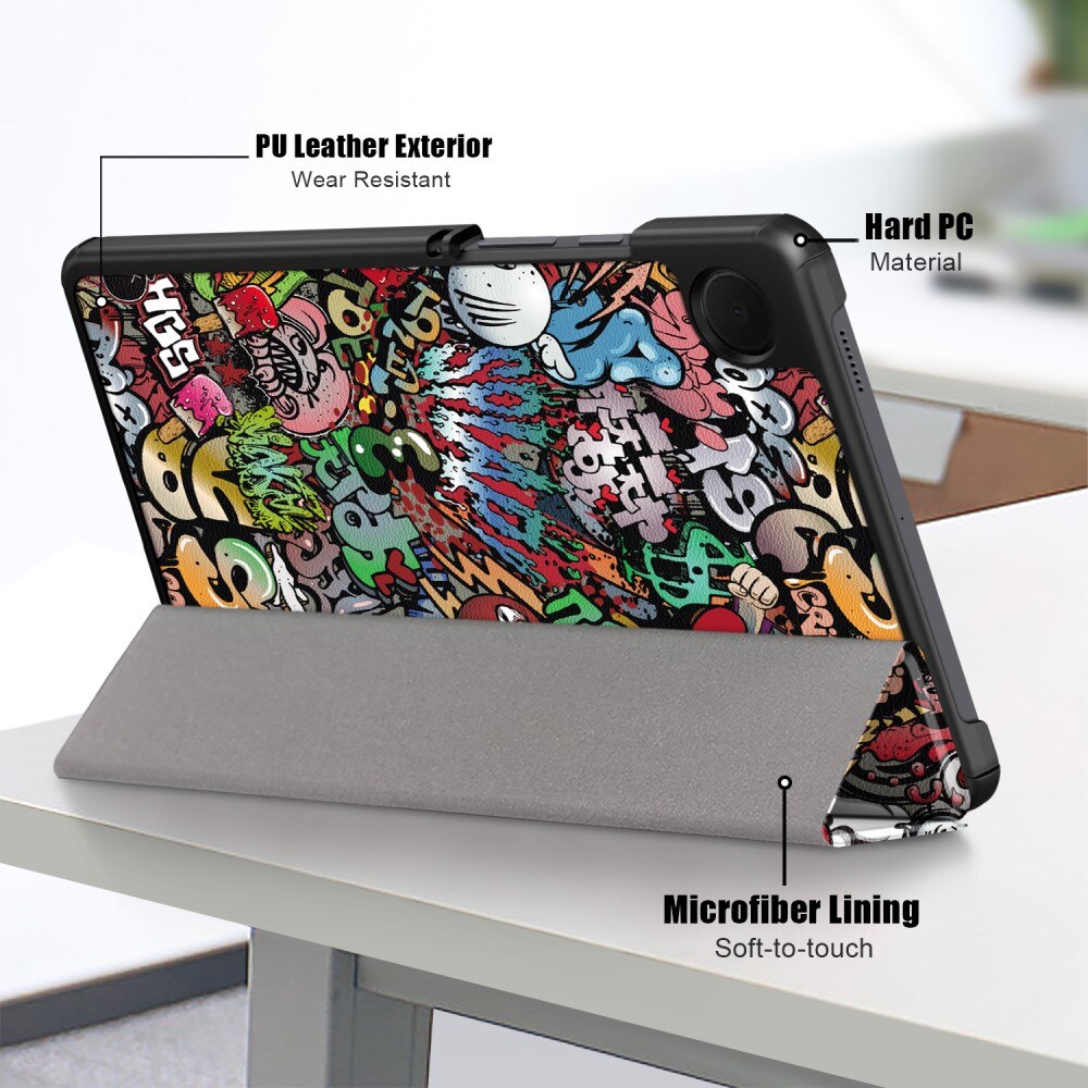 Samsung Galaxy Tab A9 Tri-Fold Cover Graffiti