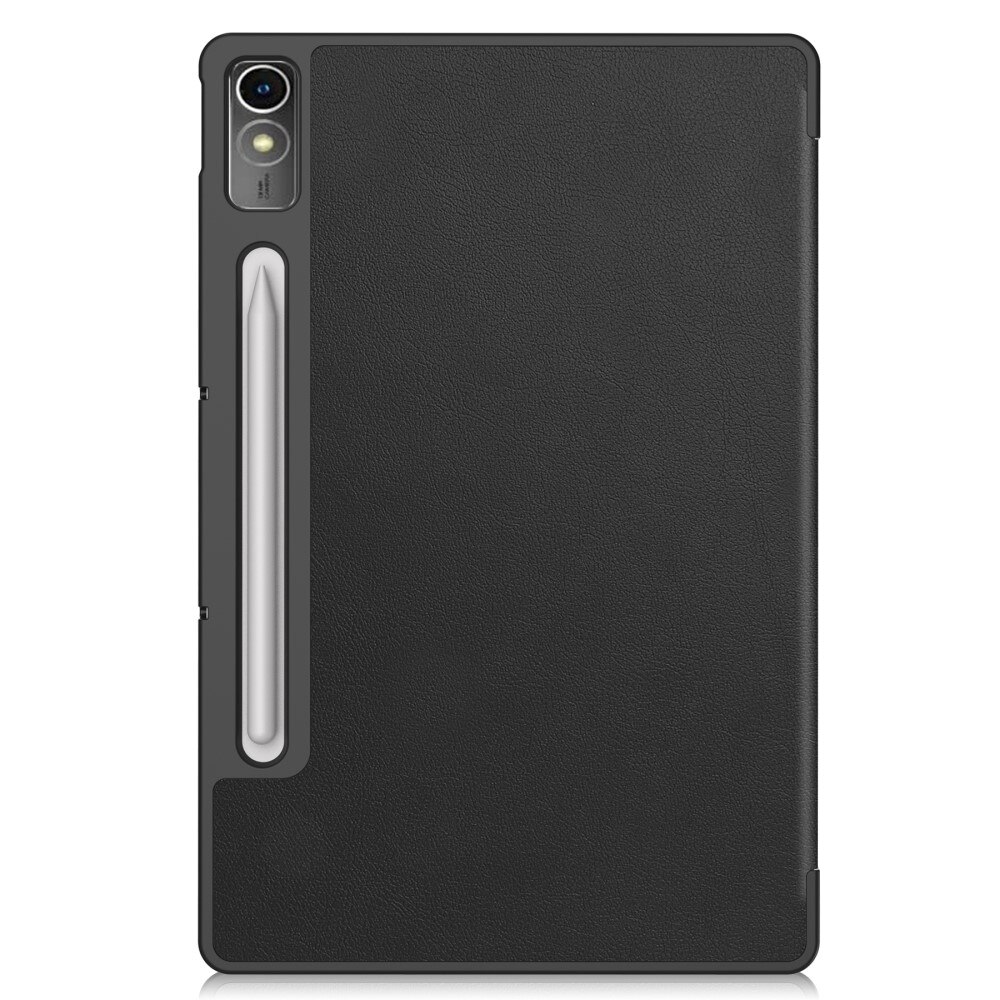 Lenovo Tab P12 Tri-Fold Cover w. Pen-holder Black