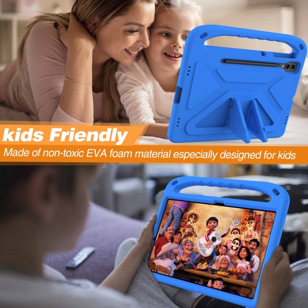 Case Kids with Handle Samsung Galaxy Tab S9 Plus Blue