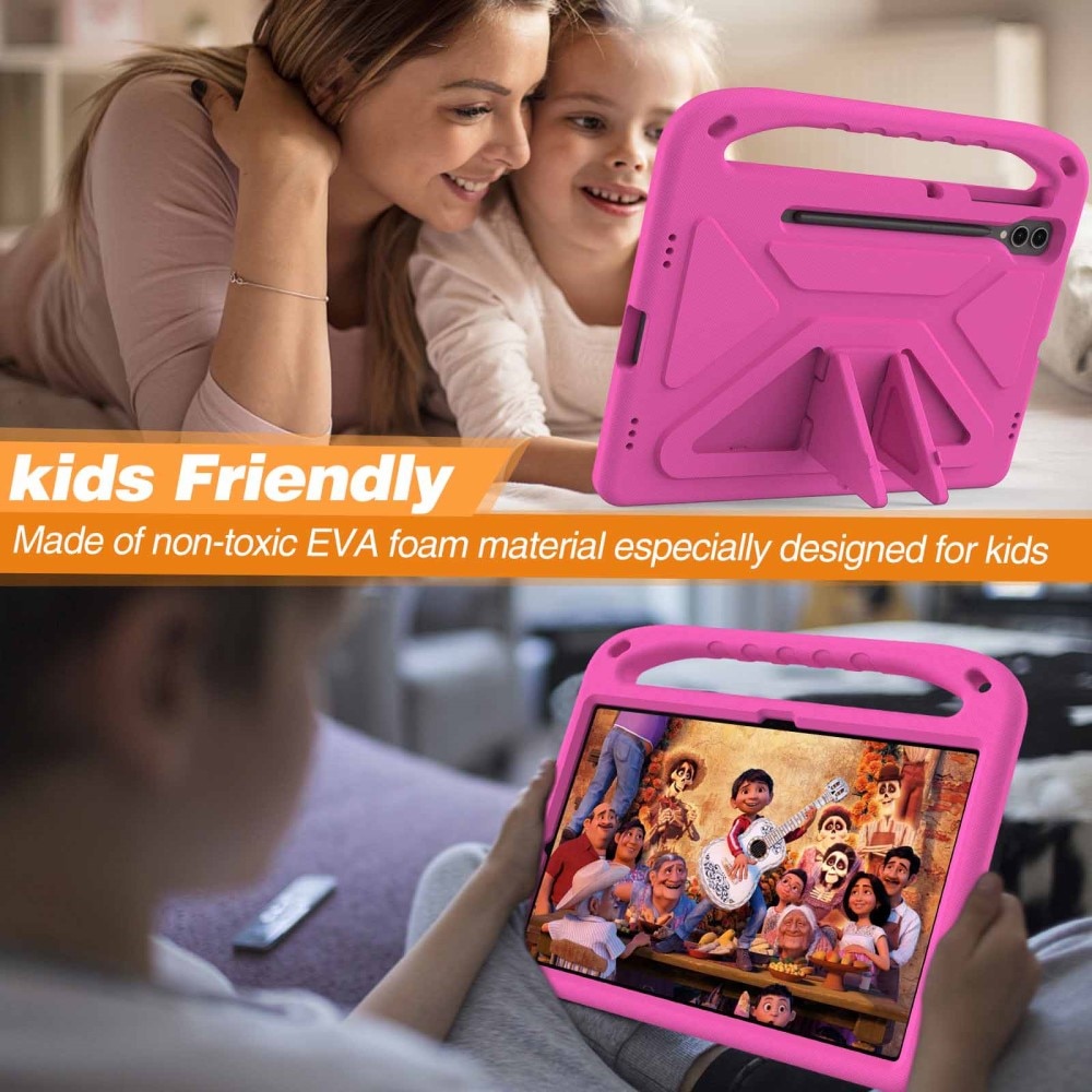 Case Kids with Handle Samsung Galaxy Tab S9 Plus Pink