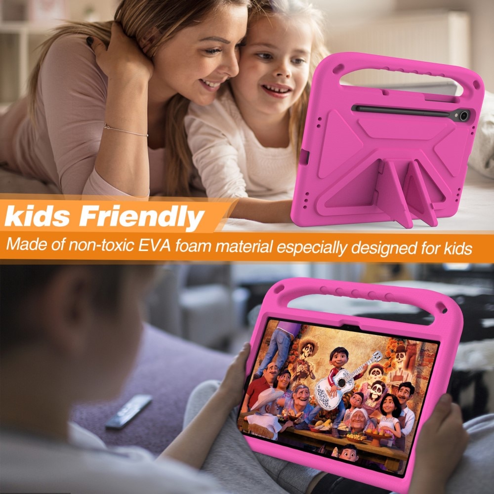 Case Kids with Handle Samsung Galaxy Tab S9 Pink
