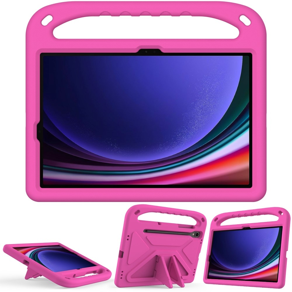 Case Kids with Handle Samsung Galaxy Tab S9 Pink