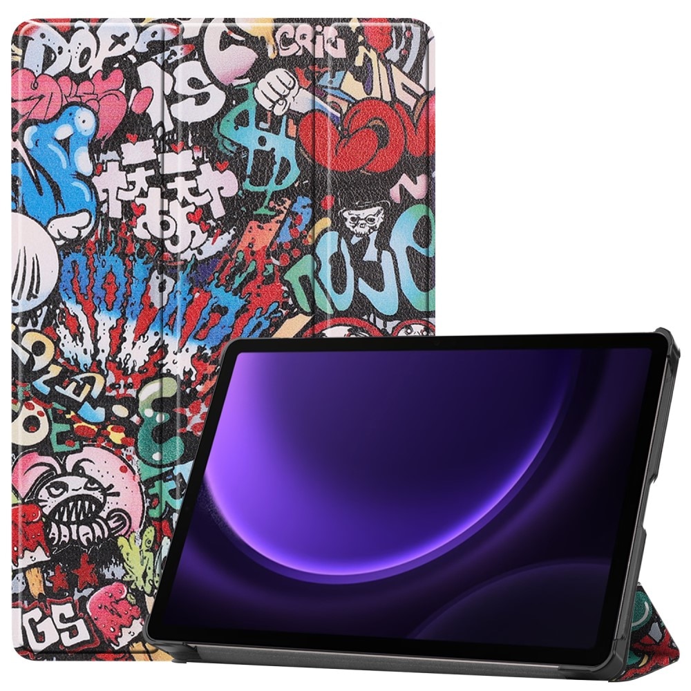 Samsung Galaxy Tab S9 FE Tri-Fold Cover Graffiti