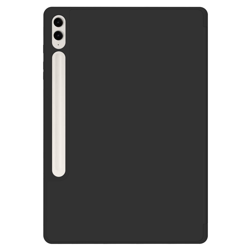 Samsung Galaxy Tab S9 FE Plus Tri-Fold Cover w. Pen-holder Black