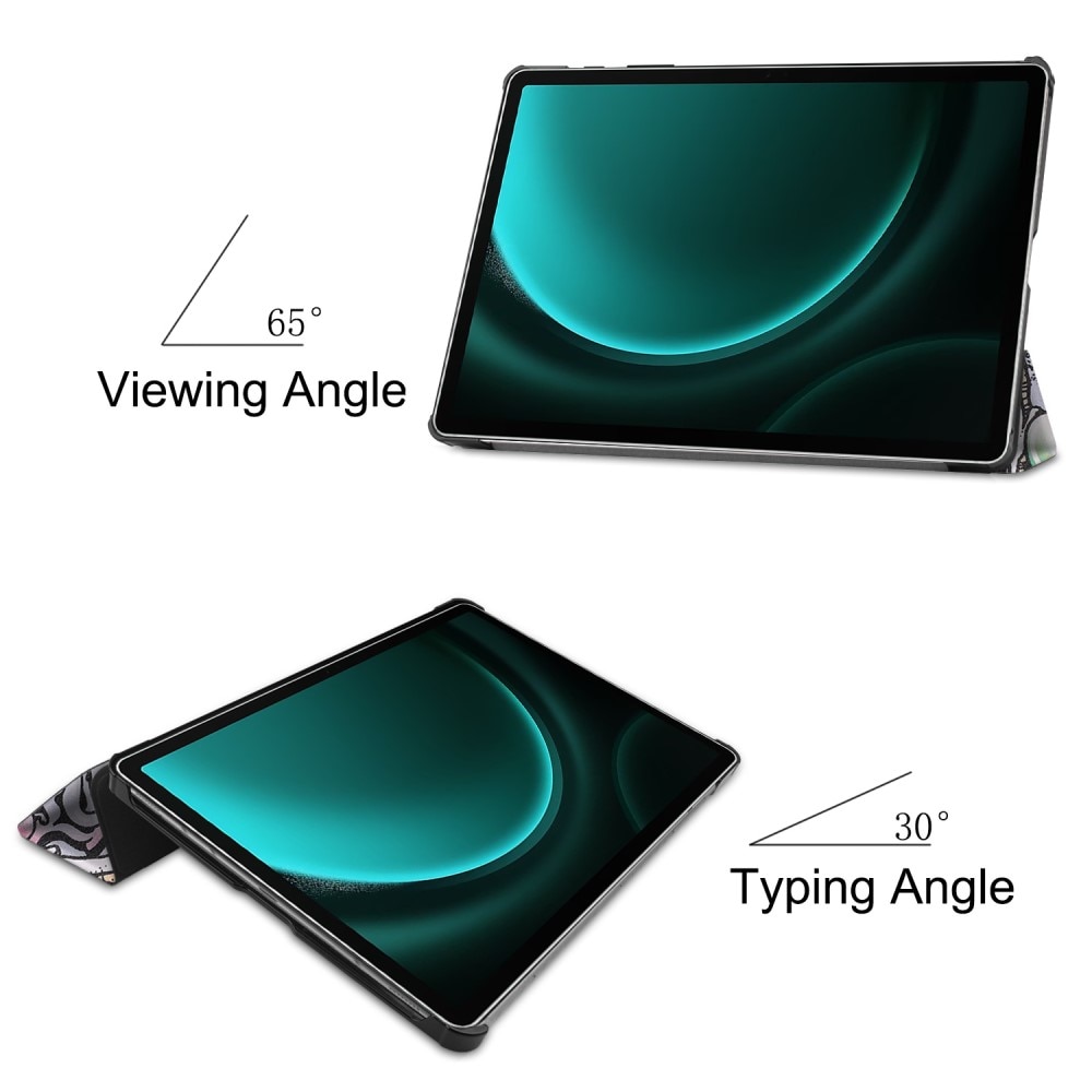 Samsung Galaxy Tab S9 FE Plus Tri-Fold Cover Multi/Pattern