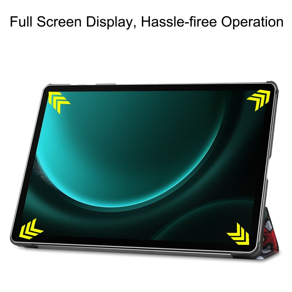 Samsung Galaxy Tab S9 FE Plus Tri-Fold Cover Multi/Pattern