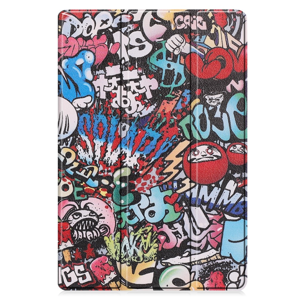 Samsung Galaxy Tab S9 FE Plus Tri-Fold Cover Graffiti