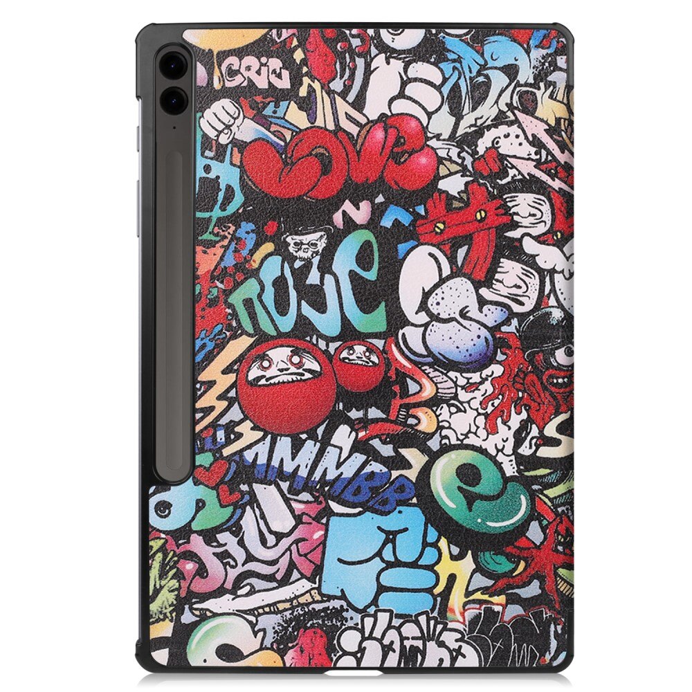 Samsung Galaxy Tab S9 FE Plus Tri-Fold Cover Graffiti