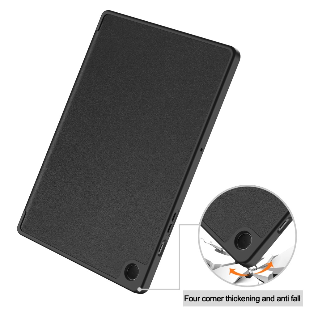Samsung Galaxy Tab A9 Plus Tri-Fold Cover w. Pen-holder Black