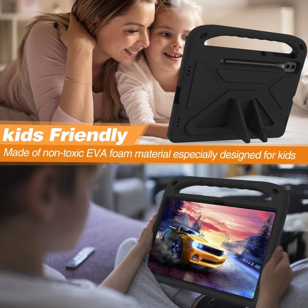 Case Kids with Handle Samsung Galaxy Tab S9 FE Plus Black