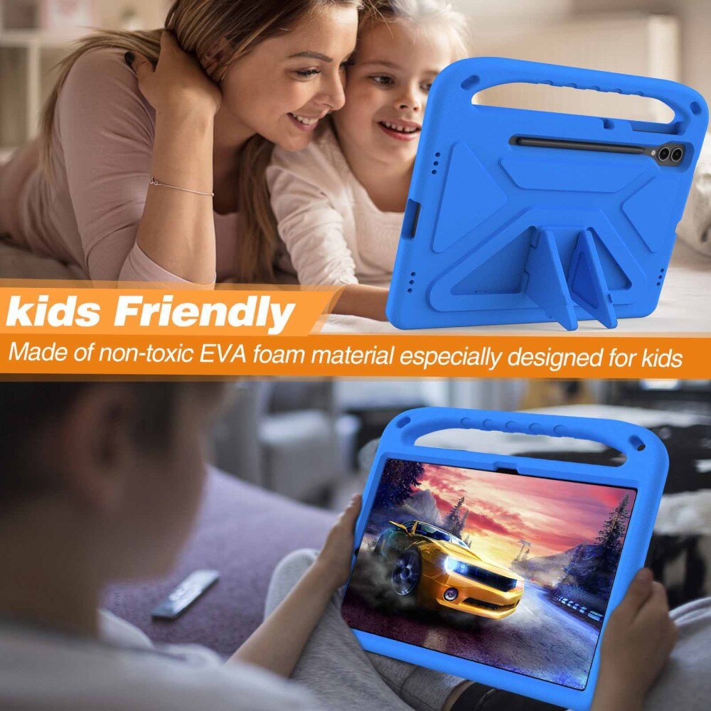 Case Kids with Handle Samsung Galaxy Tab S9 FE Plus Blue