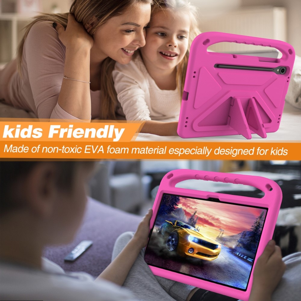 Case Kids with Handle Samsung Galaxy Tab S9 FE Pink