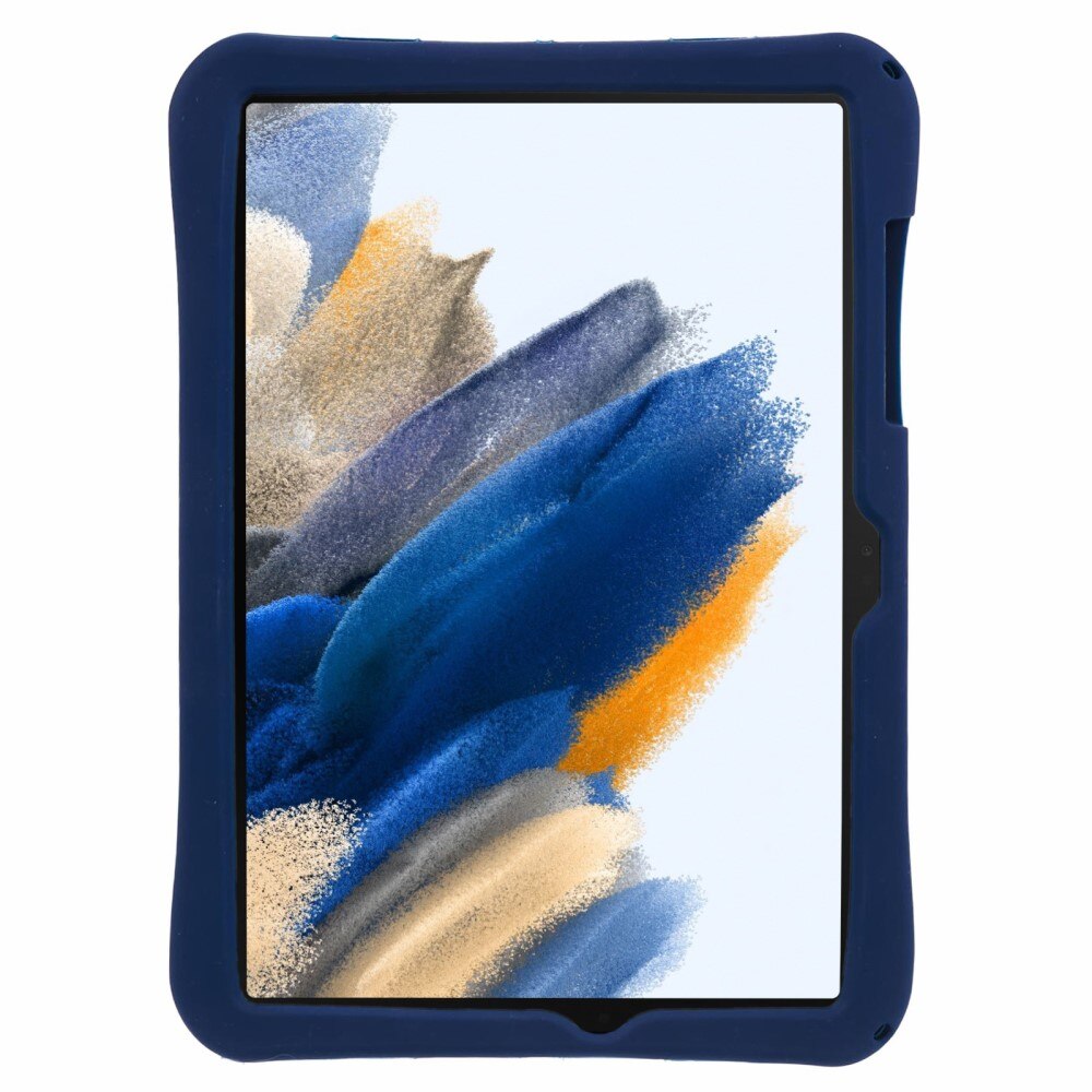 Samsung Galaxy Tab A8 Astronaut Case with Stand and carrying strap Blue