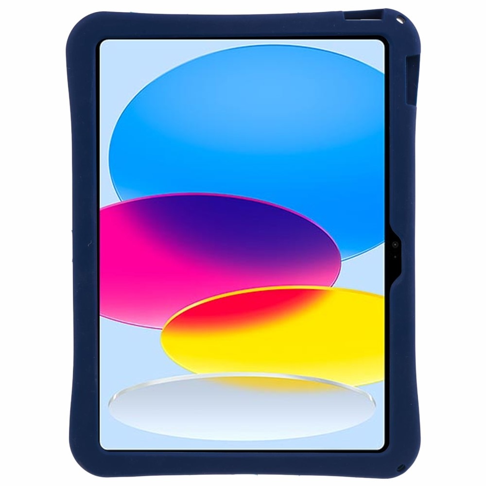 iPad 10.9 10th Gen (2022) Astronaut Case with Stand and carrying strap Blue