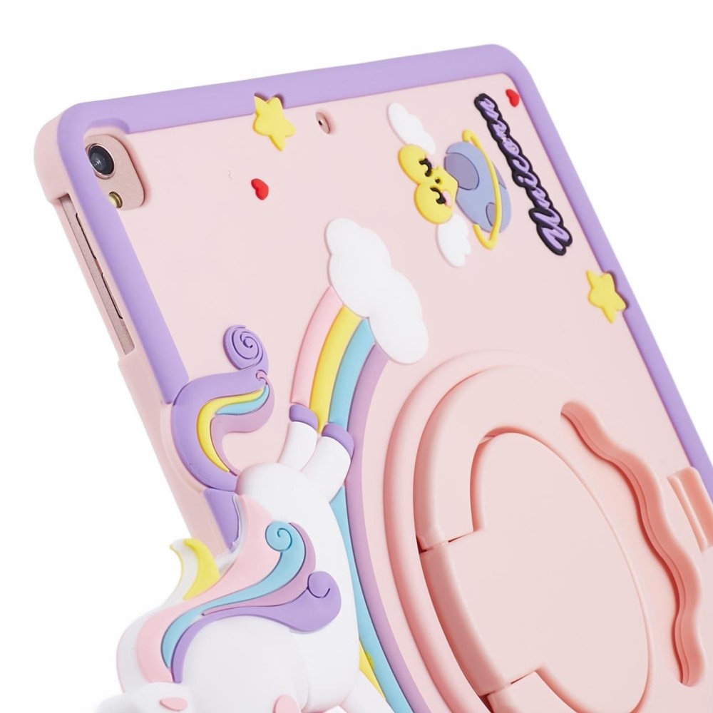 iPad 10.2 7th Gen (2019) Unicorn Case with Stand Pink