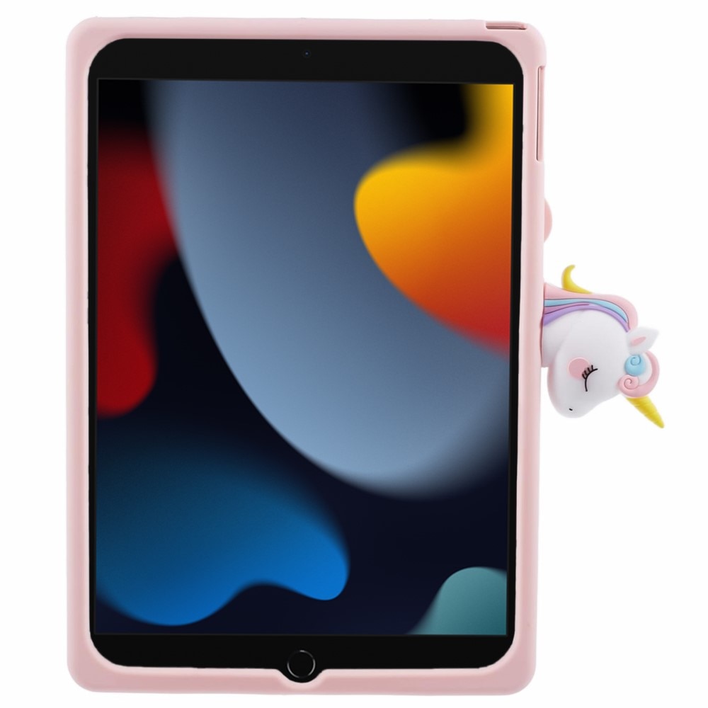 iPad 10.2 7th Gen (2019) Unicorn Case with Stand Pink