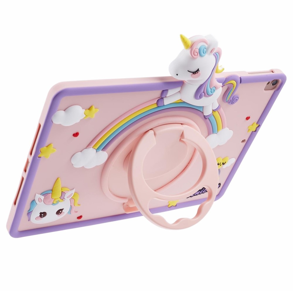 iPad 10.2 9th Gen (2021) Unicorn Case with Stand Pink