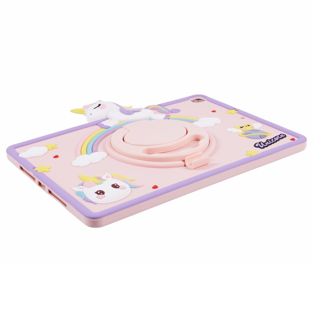 iPad 10.2 9th Gen (2021) Unicorn Case with Stand Pink