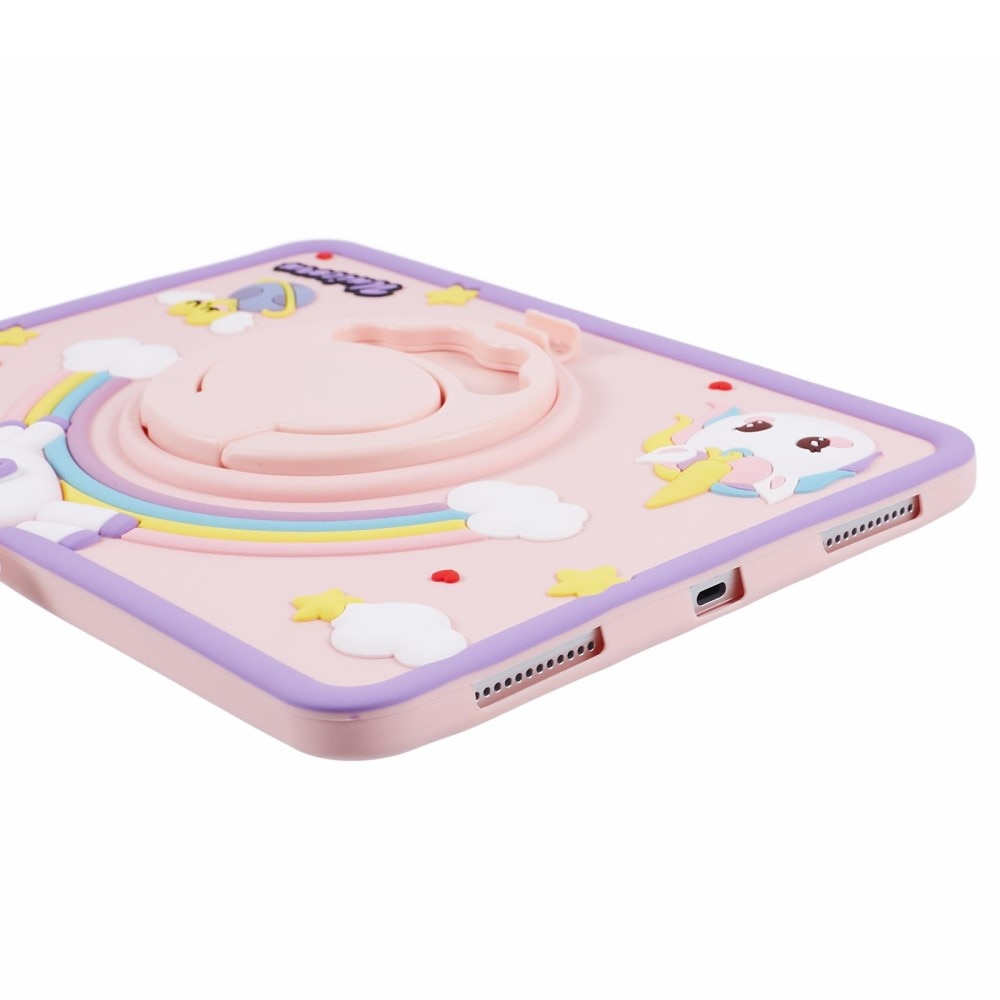 iPad 10.9 10th Gen (2022) Unicorn Case with Stand Pink