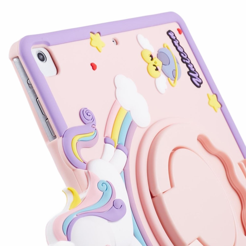iPad 9.7 6th Gen (2018) Unicorn Case with Stand Pink