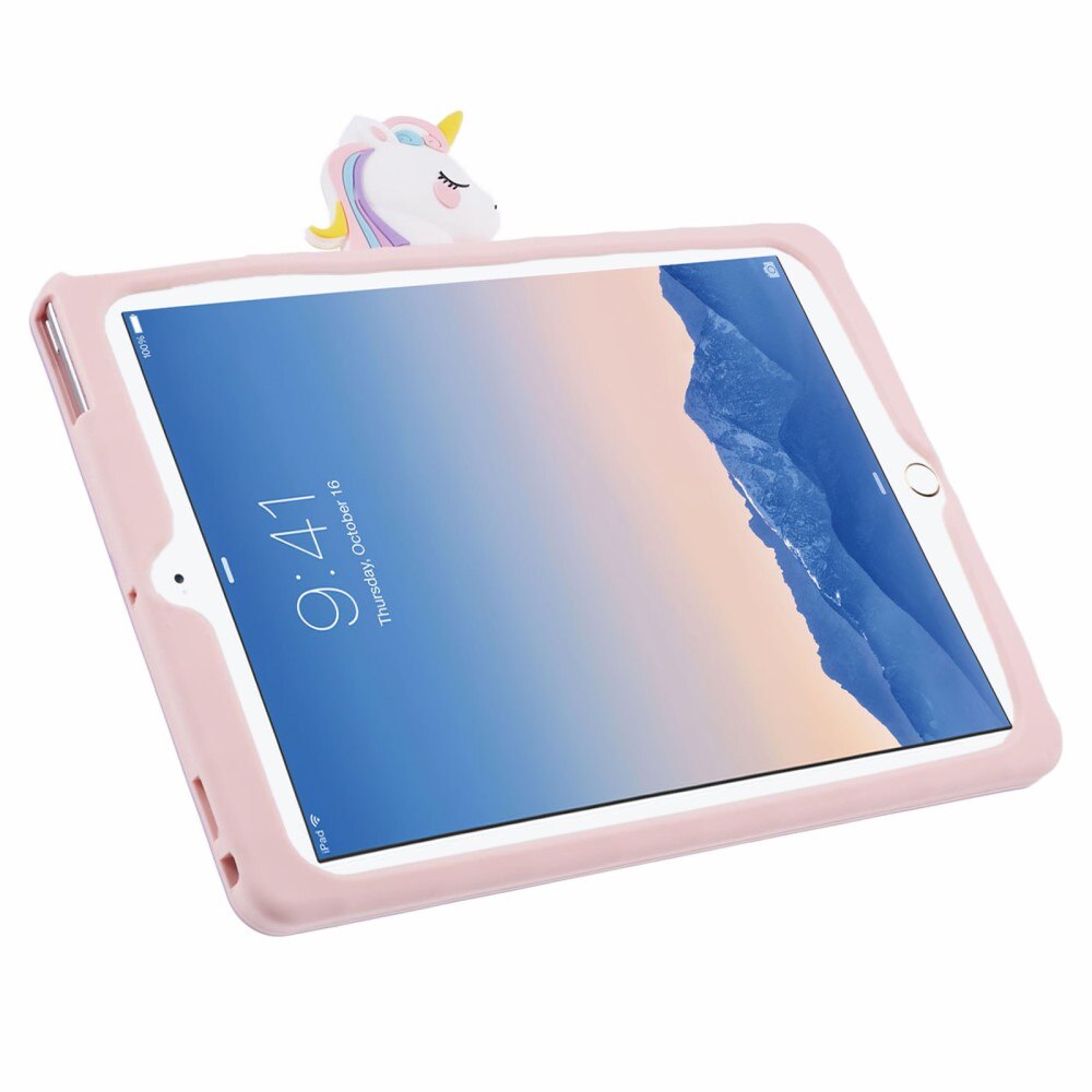 iPad Air 2 9.7 (2014) Unicorn Case with Stand Pink