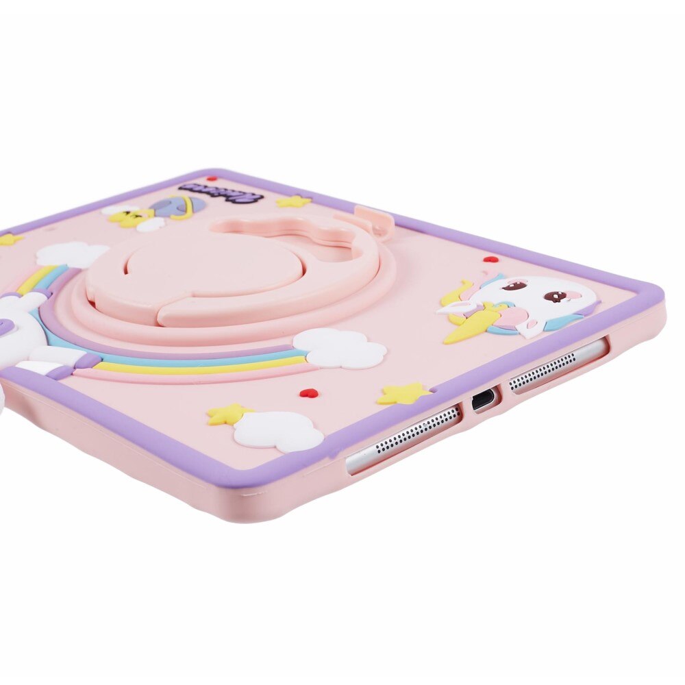 iPad 9.7 6th Gen (2018) Unicorn Case with Stand Pink