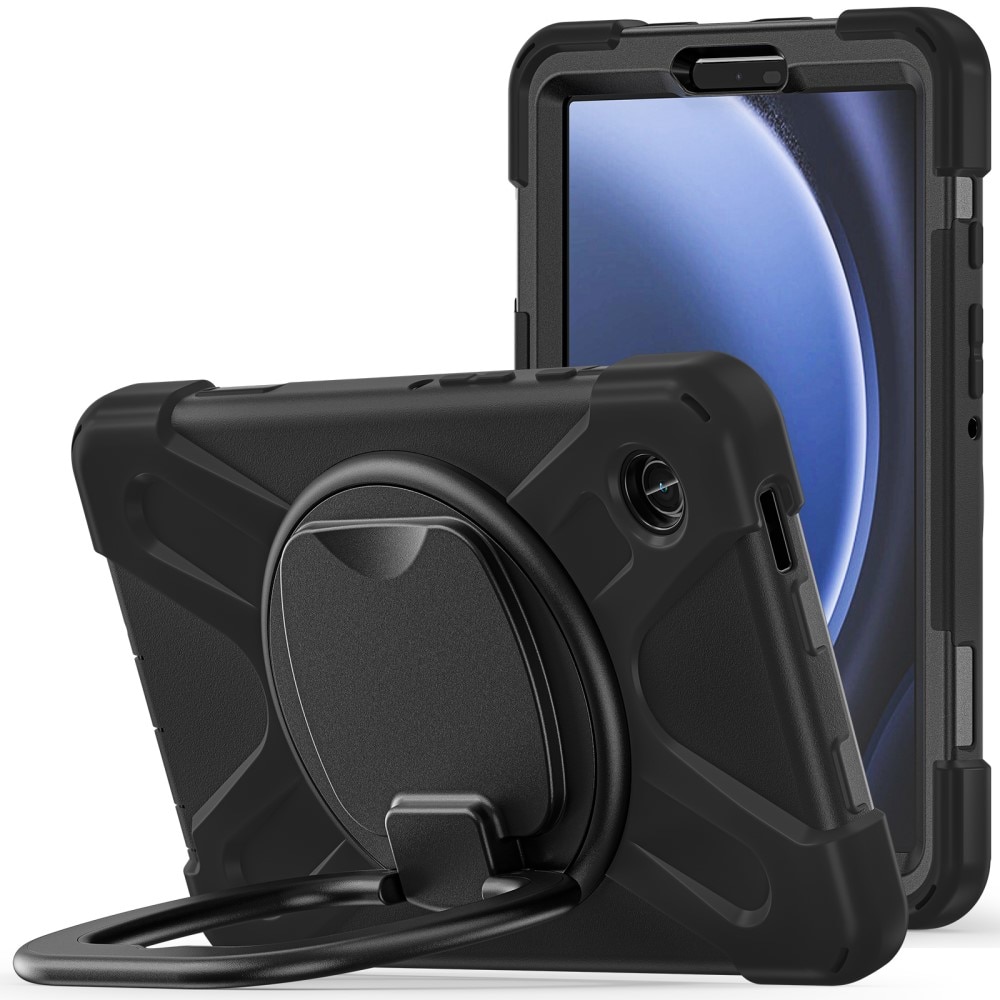 Samsung Galaxy Tab A9 Kickstand Hybrid Case Black