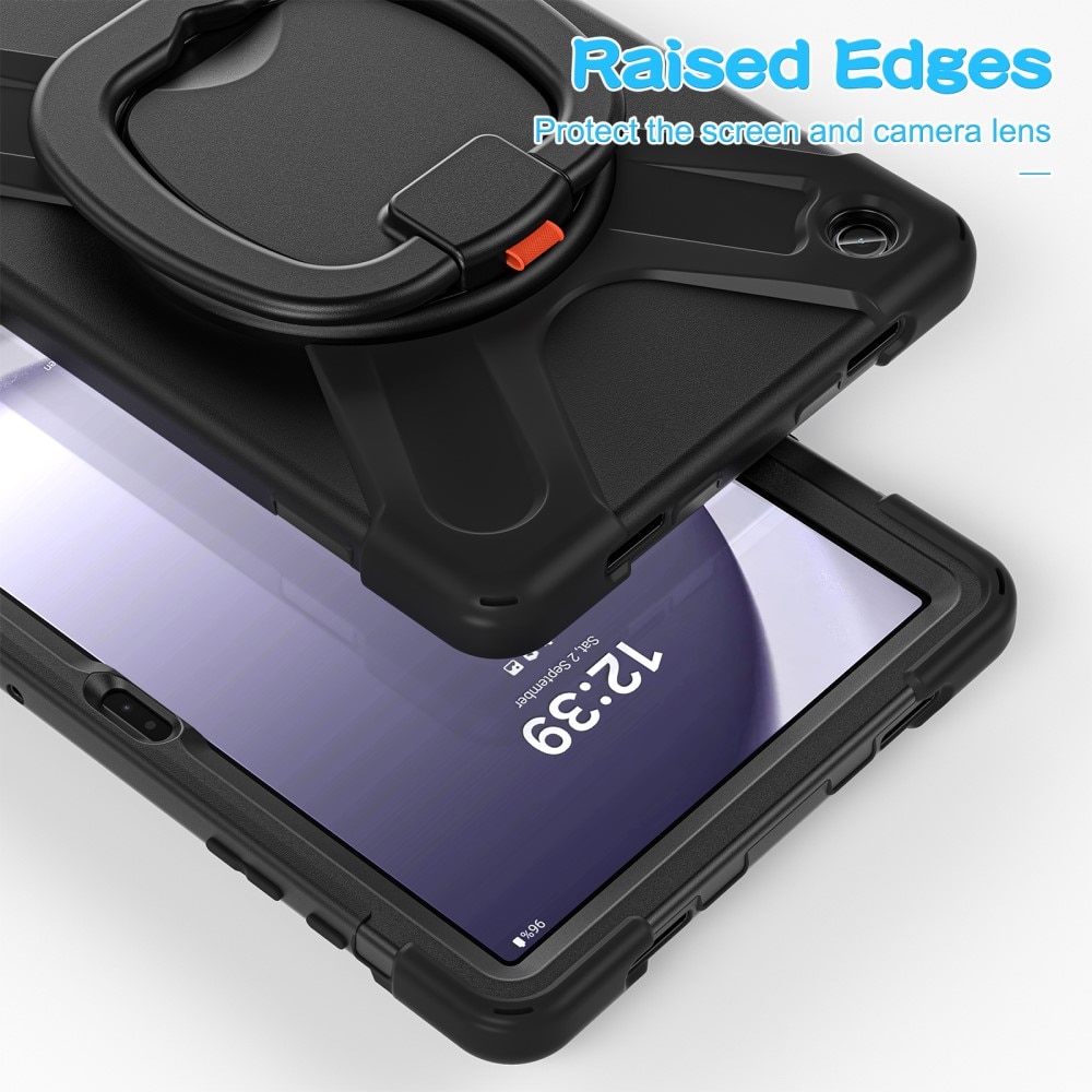 Samsung Galaxy Tab A9 Plus Kickstand Hybrid Case Black