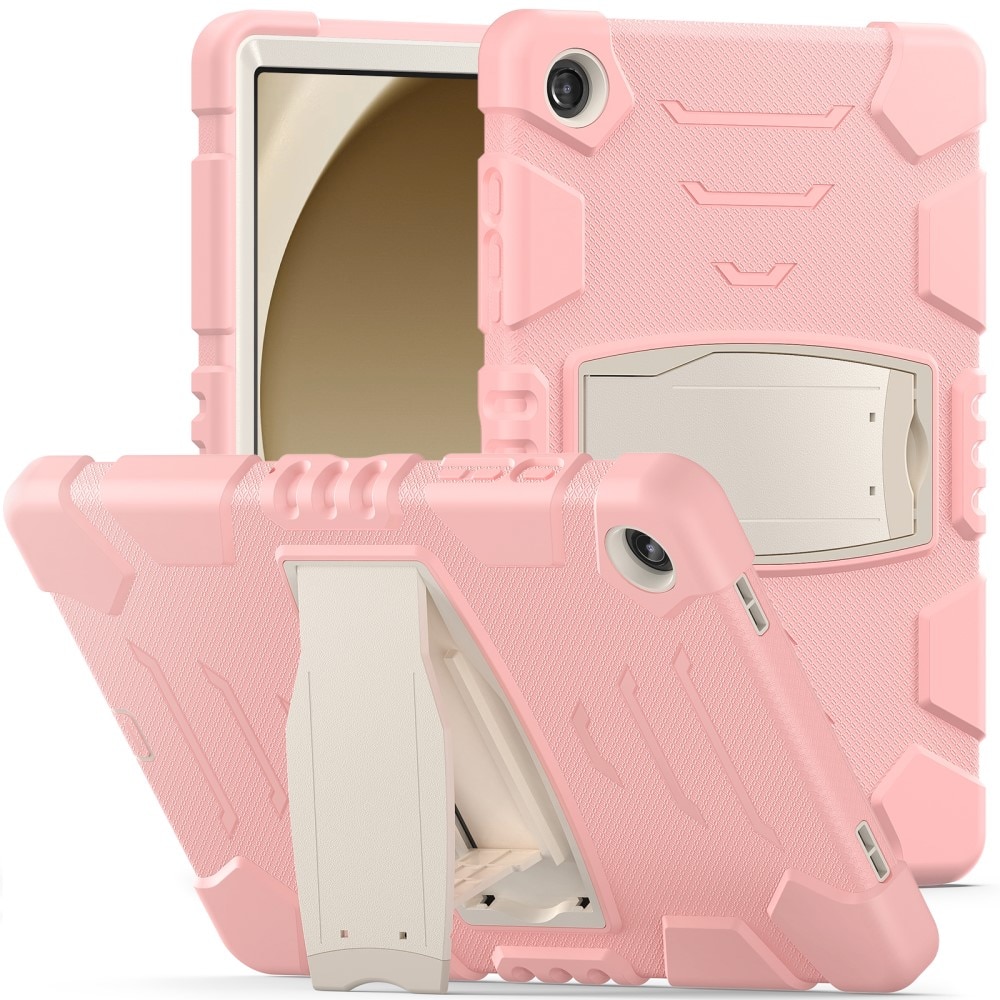 Samsung Galaxy Tab A9 Plus Shockproof Hybrid Case Kickstand Pink