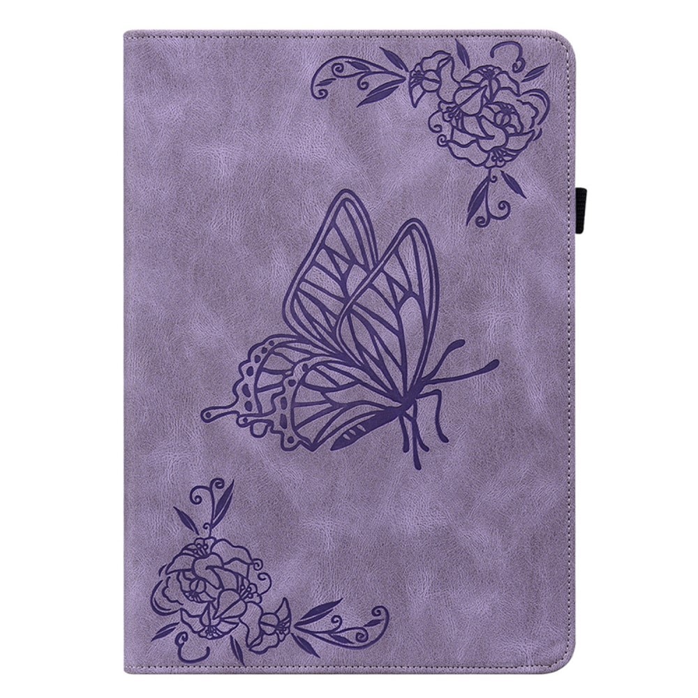 Lenovo Tab M11 Leather Cover Butterflies Purple